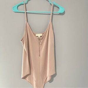 Forever 21 Light Purple Bodysuit with Zipper Detail | Size 3X